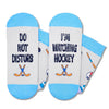 Zmart Hockey Mom Dad Gifts - Hockey Gifts For Men Women Teen Youth, Gifts For Hockey Goalie Coach Players Lovers, Field Ice Hockey Socks