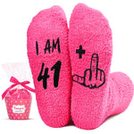 42nd Birthday Gifts for Women, Best Gifts for 42 Year Old Woman, 42 Year Old Gifts, Socks for Her Female