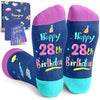 28th Birthday Gifts Ideas Socks - Gifts for 28 Year Old Woman Man, Best Gifts for 28 Year Old Male Female