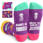 Jellyfish Gifts for Women Men - Funny Sea Jellyfish Socks Ocean Gifts, Animal Jellyfish Gifts for Teens