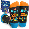 20th Birthday Gifts Socks Ideas - Socks for 20 Year Olds Women Men, Best Gifts for 20 Year Olds, 20th Birthday Socks