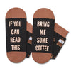 HAPPYPOP Coffee Gifts for Men Women - Coffee Socks Drinking Gifts for Coffee Lovers, Coffee Stocking Stuffers