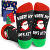 Christmas Gifts Stocking Socks for Men Women - Christmas Secret Santa Socks, Xmas Stocking Stuffers for Male Female