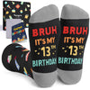 13th Birthday Gifts for Boys - Socks for Teenager Age 13, Presents for 13 Year Old Tween Boys, 13 Yr Old Gift Ideas