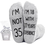 35th Years Old Birthday Gifts - Socks for 35 Year Olds, Best Gifts for 35 Year Old Women Men