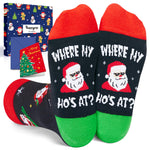 Christmas Gifts Stocking Socks for Kids - Santa Socks Xmas Stocking Stuffers for Kids Age 10-12