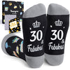 30th Birthday Gifts Socks Ideas - Gifts for 30 Year Old Woman Man Best Gifts for 30 Year Old Male Female, Gifts Greeting Card