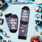 Police Gifts Police Officer Gifts Men - Cops Gifts Police Gifts, Retirement Gifts for Police Chief, Police Week Gifts, Police Cop Socks