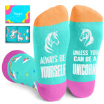 Animal Gifts for Men Women - Crazy Unicorn Socks, Unicorn Gifts Teens