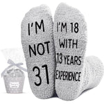 31st Years Old Birthday Gifts - Socks for 31 Year Olds, Best Gifts for 31 Year Old Women Men