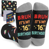 16th Birthday Gifts for Teens - Socks for Young Adults Age 16, Presents for 16 Year Old Boys and Girls, 16 Yr Old Gift Ideas