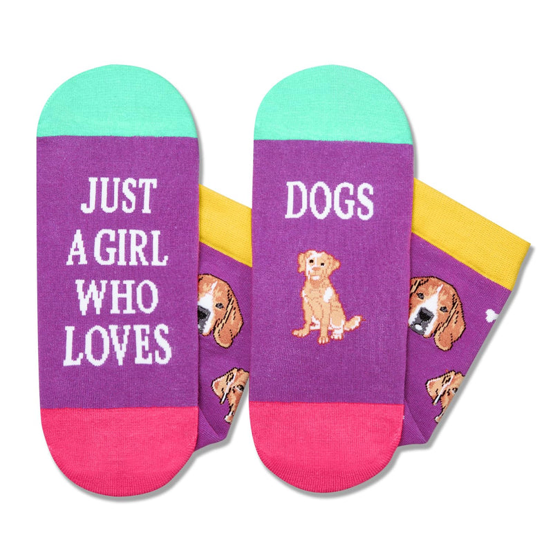 Dog Lover Gifts For Dog Mom - Dog Socks for Teen Girls, Dog Christmas Gifts, Dog Grandma Gifts