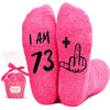 74th Birthday Gifts for Women, Best Gifts for 74 Year Old Woman, 74 Year Old Gifts, Socks for Her Female