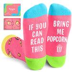 Popcorn Socks Its Corn Socks - Kids 7-9 Years Old, Fun Crazy Socks For Boys Girls, Movie Night