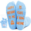 15th Birthday Gifts for 15 Year Old Boys Girls, Teen Girl Teenage Boy Birthday Gift Ideas, Happy Birthday Socks for Teens