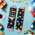 40th Birthday Gifts for Men - Socks for 40 Year Olds, 40th Birthday Socks, Gift Ideas for 40 Year Old Man Woman