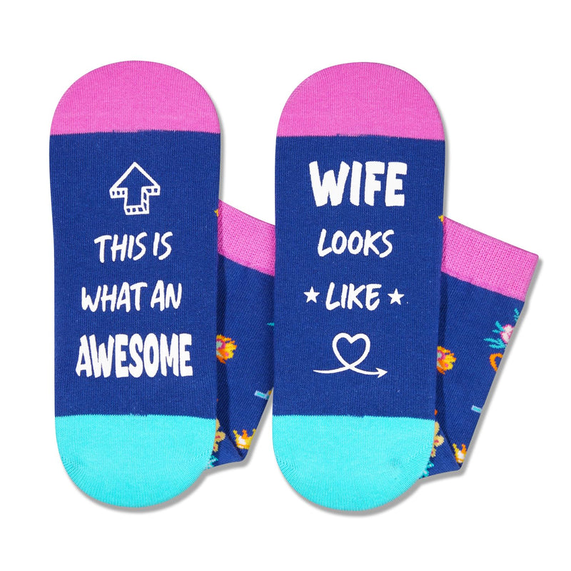 Gift For Wife, Cool Gifts For Wife, Gifts For Her Wife, Wife Birthday Gift Ideas, Husband And Wife Gifts, Wife Socks