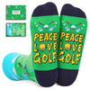 Gifts For Golfers Men Women; Funny Golf Gifts For Women Men Unique, Novelty Golf Socks For Men Funny, Golfing Socks Golf Presents