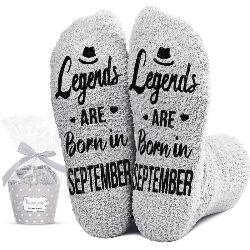 September Birthday Gifts for Women Men; Birthday Socks Happy Birthday Socks, Socks for Him Male