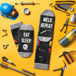 Zmart Welder Gifts for Men - Welding Gifts for Men Dad, Welder Gift Ideas, Welder Welding Socks for Men Him