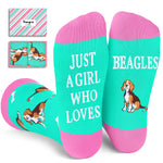 Beagle Socks for Women Men - Crazy Beagle Gifts for Beagle Lovers, Dog Gifts for Dog Lovers