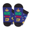 HAPPYPOP Police Gifts Police Officer Gifts Men - Police Cop Socks, Gifts For Cops Police Retirement Gifts Police Chief Gifts Police Week Gifts