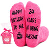 24 Year Old Girl Gifts, Best Gifts for 24 Year Old Woman Female, Birthday Socks for Her