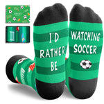 Zmart Soccer Gifts For Men Women - Soccer Mom Dad Fan Gifts, Soccer Team Coach Player Lover Gifts, Soccer Gifts For Teen Boys Girls, Soccer Grip Socks