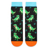 HAPPYPOP Crazy Dino Socks Dinosaur Gifts for Boys - Dinosaur Socks for Kids Novelty Funny Kids Socks 7-10 Years