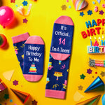 Birthday Gifts Ideas for Teens - Socks 13 14 Year Old Boy Girl, Gifts for Official Teenagers