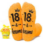 HAPPYPOP 18th Birthday Gift Ideas Socks - 18th Birthday Gifts for 18 Year Old Boys Girls, Gift Ideas for Young Adult