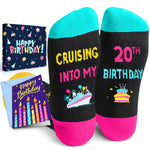 20th Birthday Gifts Socks Ideas for Women - Socks for 20 Year Olds Woman Man, Best Gifts for 20 Year Olds, 20th Birthday Socks