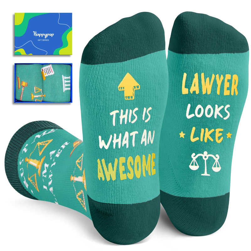 Lawyer Gifts for Men Women - Law Enforcement Gifts Attorney Gifts, Law Student Gifts Law School Graduation Gifts, Social Justice Gifts, Lawyer Socks