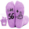 57th Birthday Gifts Ideas for Women - Socks for 57 Year Old Woman, 57th Birthday Gifts for Female, 57 Year Old Gifts for Her