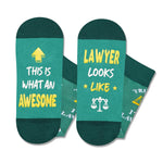 Lawyer Gifts for Men Women - Law Enforcement Gifts Attorney Gifts, Law Student Gifts Law School Graduation Gifts, Social Justice Gifts, Lawyer Socks