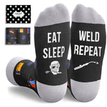 Zmart Welder Gifts for Men - Welding Gifts for Men Dad, Welder Gift Ideas, Welder Welding Socks for Men Him