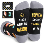 HAPPYPOP Funny Gifts For Men Him - Uncle Gifts From Nephew Niece, Nephew Gifts From Uncle, Tio Gifts, Father Day Socks