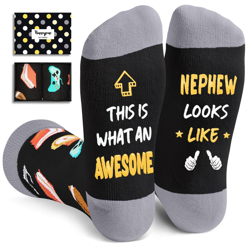 HAPPYPOP Funny Gifts For Men Him - Uncle Gifts From Nephew Niece, Nephew Gifts From Uncle, Tio Gifts, Father Day Socks