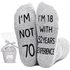 70th Birthday Gift Ideas for Men - Socks for 70 Year Old Birthday, Gifts For Old Men in their 70s