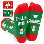 Christmas Gifts Stocking Socks For Boys Girls - Secret Santa Socks Xmas Elf Gnome Socks For Kids