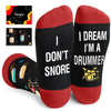 Drum Gifts for Men Women - Drummer Socks Drumming Gifts, Drumline Gifts Percussion Music Gifts for Teens