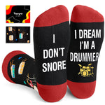 Drum Gifts for Men Women - Drummer Socks Drumming Gifts, Drumline Gifts Percussion Music Gifts for Teens