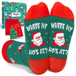 Christmas Gifts Stocking Socks for Kids - Santa Socks Xmas Stocking Stuffers for Kids Age 2-3