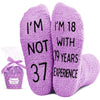 37th Years Old Birthday Gifts for Women - Socks for 37 Year Olds, Gift Ideas for 37 Year Old Female, Best Gifts for 37 Year Old Woman