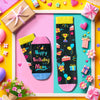 Birthday Gifts for Mom Women, Cool Gifts Mother Birthday Gift, Funny Mom Mommy Socks, Happy Birthday