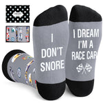 Cool Racing Gifts for Men Women Teens - Gifts for Car Guys Lovers, Cool Race Car Socks, Car Stocking Stuffers for Men, Racing Socks