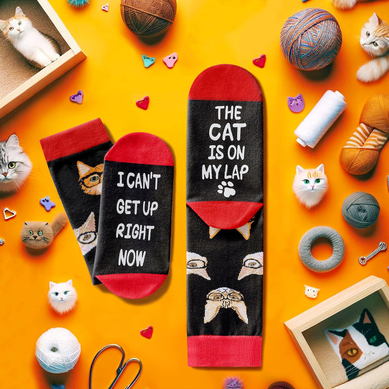 Dog Cat Lover Gifts - Dog Mom Socks, Cat Mom Socks, Dog Mom Gifts, Cat Dad Gifts