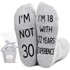 30th Birthday Gifts Socks Ideas - Gifts for 30 Year Old Woman Man Best Gifts for 30 Year Old Male Female