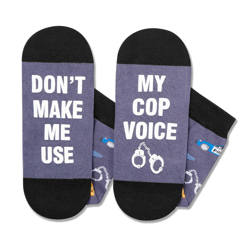 Police Gifts Police Officer Gifts Men - Cops Gifts Police Gifts, Retirement Gifts for Police Chief, Police Week Gifts, Police Cop Socks