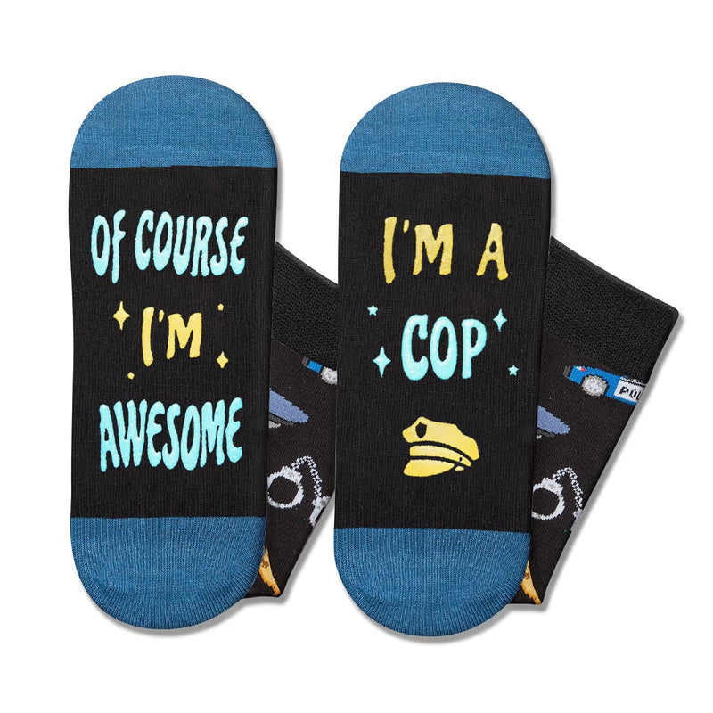 Police Gifts Police Officer Gifts Men - Police Cop Socks, Gifts For Cop Police Retirement Gifts, Police Chief Gifts Police Week Gifts